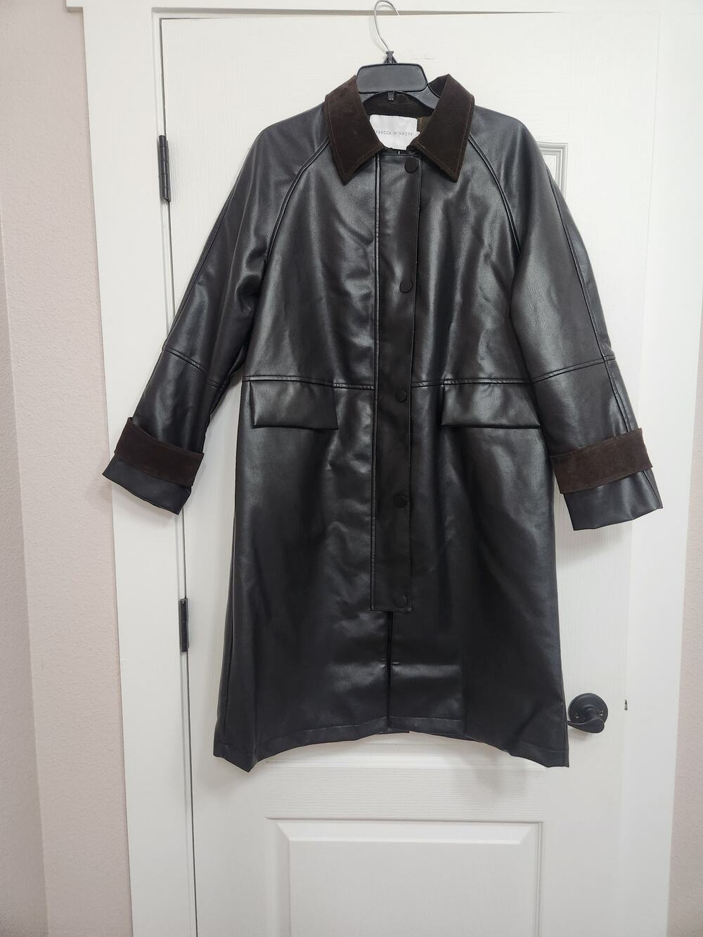 Copied - NWT Rebecca Minkoff long trench coat size large